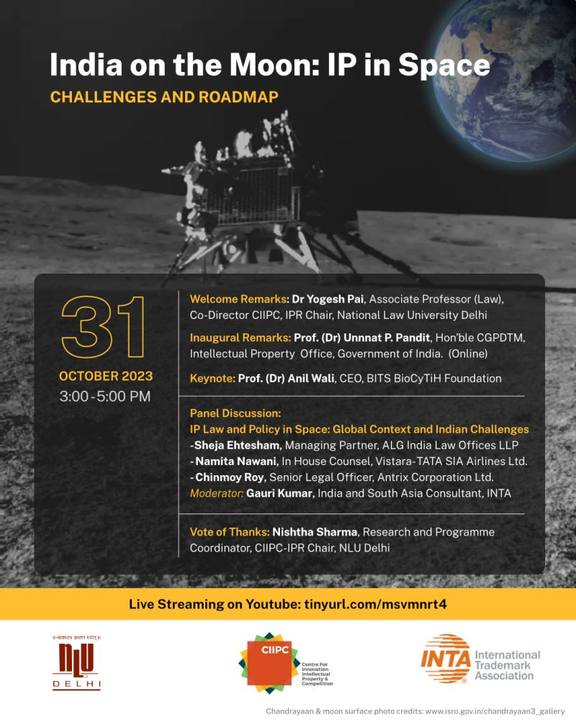 Plate II of II, from the record of India on the Moon: IP in Space — Challenges and Roadmap