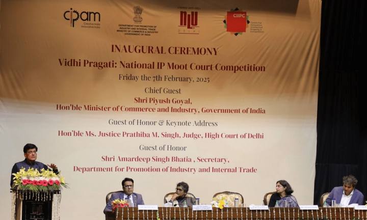 Plate XII of XVI, from the record of Vidhi Pragati National IP Moot Court Competition, 2025