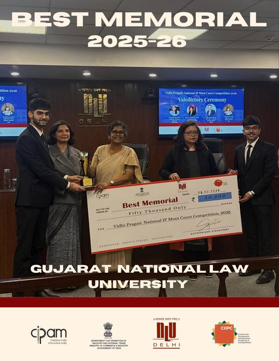 Plate VI of X, from the record of 2nd Vidhi Pragati National IP Moot Court Competition, 2026