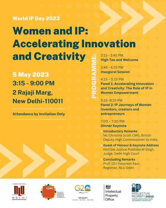 Plate VIII of VIII, from the record of World IP Day 2023: Women and IP — Accelerating Innovation and Creativity